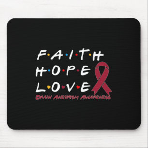 Mousepad Esperança ama consciência do neurisma