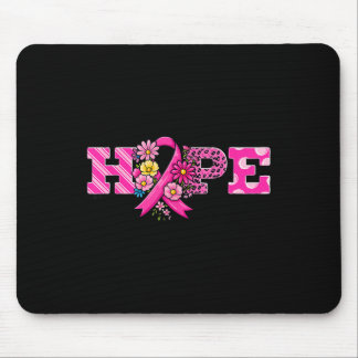Mousepad Esperança cor-de-rosa Sensibilização do Cancer Mat