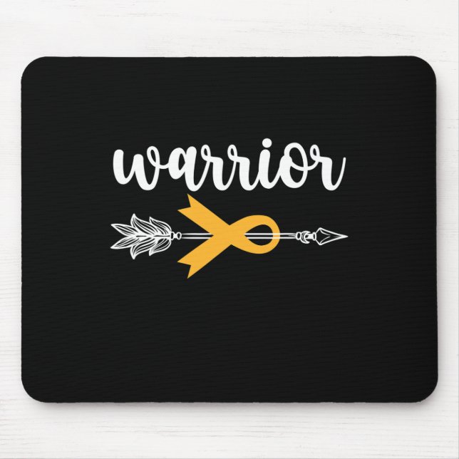 Mousepad Esperança de consciência dos Canceres de infância  (Frente)