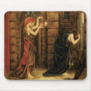 Mousepad Esperança numa Prisão de Desespero por Evelyn De M