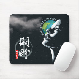 Mousepad Esperança para a paz mundial |