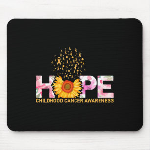 Mousepad Esperança por um mundo sem Cancer de infância