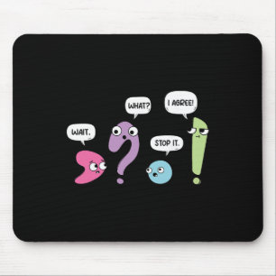 Mousepad Espere O quê Pare com Isso Eu Concordo Professor d