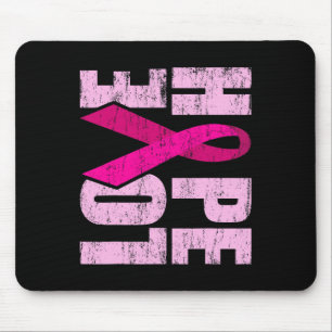 Mousepad ESPERO AMOR Sensibilização do Cancer Mama Dia Mund