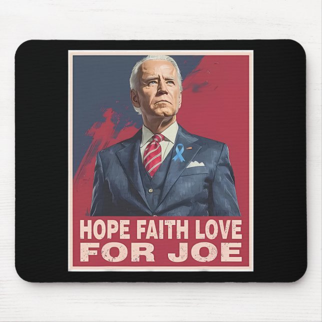 Mousepad Espero que o amor de fé por Joe (Frente)