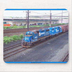 Mousepad Espírito de Conrail - GP38 - PRR #2943 na pintura