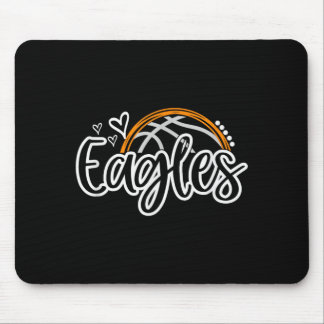 Mousepad Espírito de Equipe de Fã de Esportes Escolares Águ
