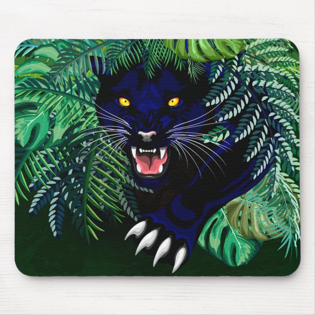 Mousepad Espírito de Pantera Negra da Selva (Frente)
