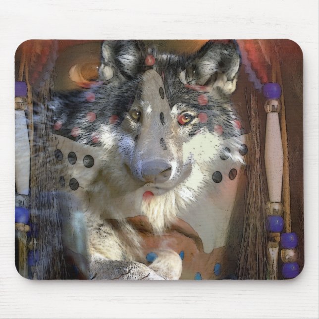 MOUSEPAD ESPÍRITO DO LOBO (Frente)