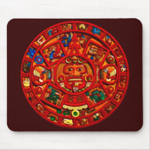 Mousepad Espírito do México e Peru, Design Maias Incas
