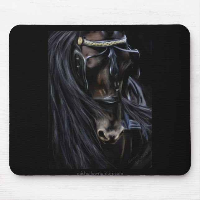 Mousepad Espírito Frísia - Pintura de Cavalo (Frente)