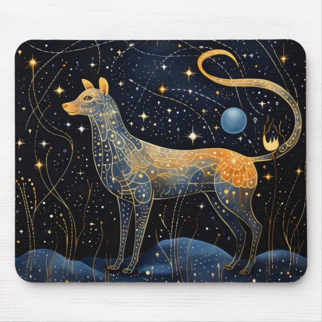 Mousepad Espiritualidade animal mágica (Frente)