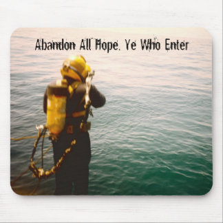 Mousepad Espirro do mergulhador do golfo