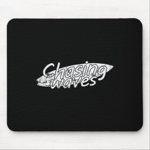 Mousepad Esportes Aquáticos de Surfe Perseguindo Ondas
