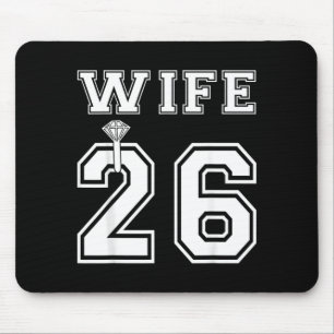 Mousepad Esposa 2026 Marido Casamento Partido Correspondent