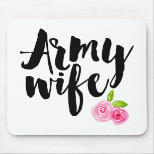Mousepad Esposa do exército