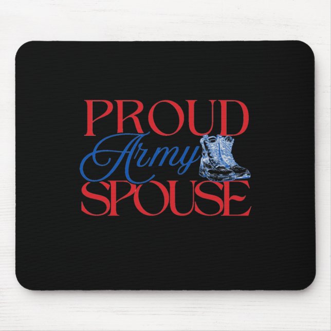 Mousepad Esposa do Exército Orgânica - Esposa do Exército A (Frente)