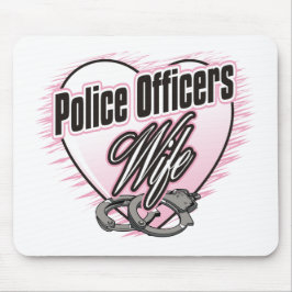 Mousepad Esposa dos agentes da polícia
