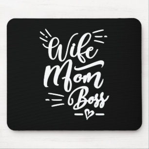 Mousepad Esposa Mãe Chefe