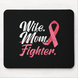 Mousepad Esposa Mãe Combatendo Cancer Para Um Cancer De Mam