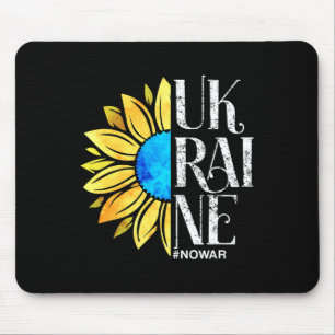 Mousepad Esposa Ucraniana Girassol Apoiando Linda