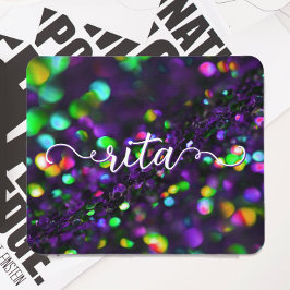 Mousepad Espumantes roxos escuros