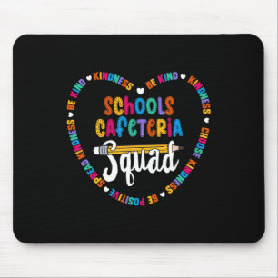 Mousepad Esquadrão da Cantina Escolar De Volta à Escola Fel