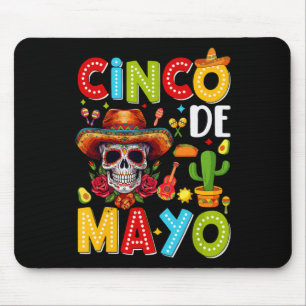 Mousepad Esquadrão da Festa Mexicana Cinco De Mayo 5 De May