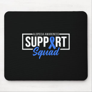 Mousepad Esquadrão de Apoio à Consciência Alopecia Visto Bl