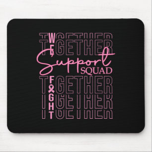 Mousepad Esquadrão De Apoio À Consciência Do Cancer Que Com