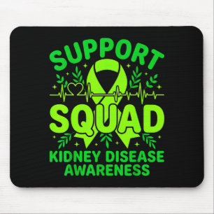 Mousepad Esquadrão de Apoio Fita Verde Doença Renal