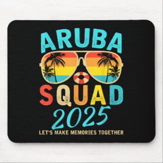 Mousepad Esquadrão de Aruba 2025 Férias Amigos Família Corr