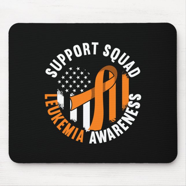 Mousepad Esquadrão de Conscientização do Câncer de Células  (Frente)