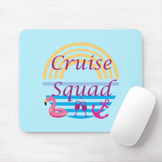 Mousepad Esquadrão de Cruzeiros (Com mouse)