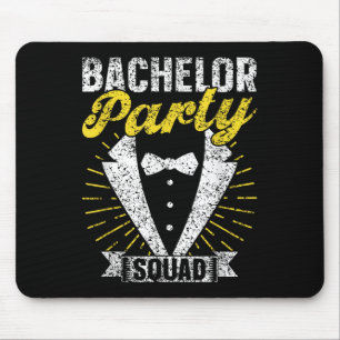 Mousepad Esquadrão de Despedida de Solteiro Equipe do Noivo