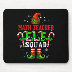 Mousepad Esquadrão de Elfos Professores de Matemática Natal