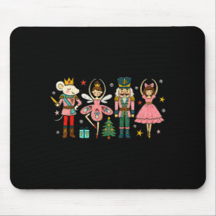 Mousepad Esquadrão de Nutcracker de Natal Ballet Dança Mulh