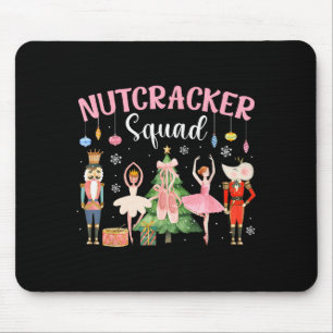 Mousepad Esquadrão de Nutcracker de Natal Ballet Dança Mulh