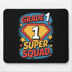 Mousepad Esquadrão de Super-Heróis da Primeira Série, 1º An