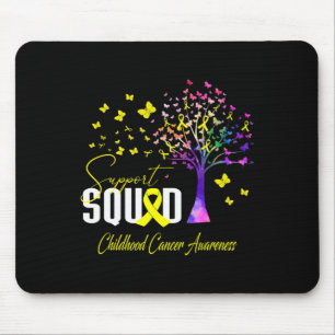 Mousepad Esquadrão De Suporte Para A Consciência Do Cancer
