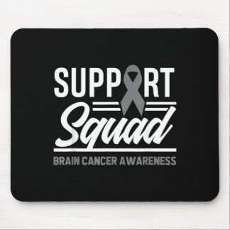 Mousepad Esquadrão de Suporte Tumor Cerebral Suporte Câncer