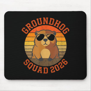 Mousepad Esquadrão de Toupeira Engraçado 2026 - Tecido Feli
