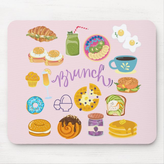 Mousepad Esquadrão do Brunch (Frente)