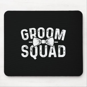 Mousepad Esquadrão do Noivo Padrinhos Divertidos Despedida 