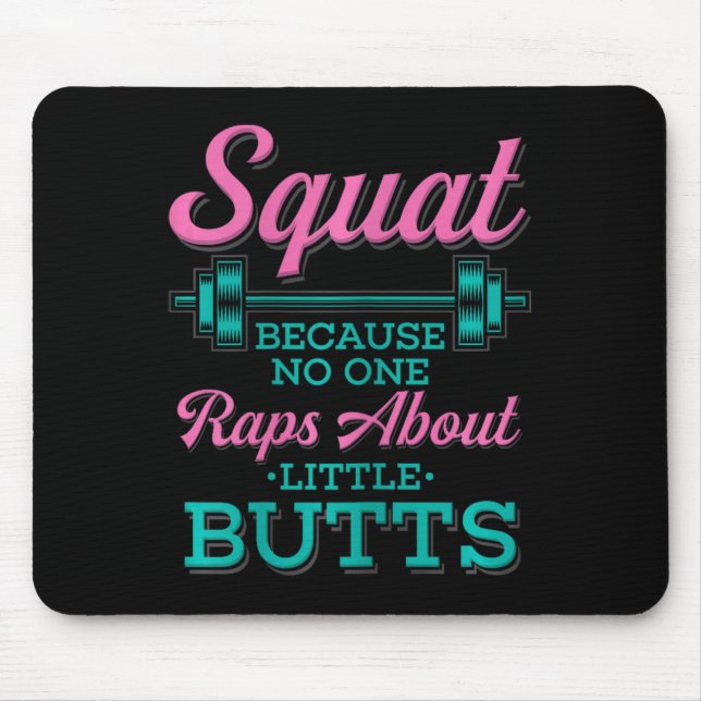 Mousepad Esquadrão Porque Ninguém Rap Sobre Pequenos Bumbun (Frente)