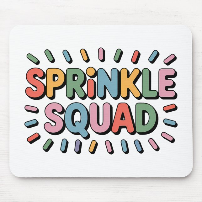 Mousepad Esquadrão Sprinkle | Baby Sprinkle (Frente)