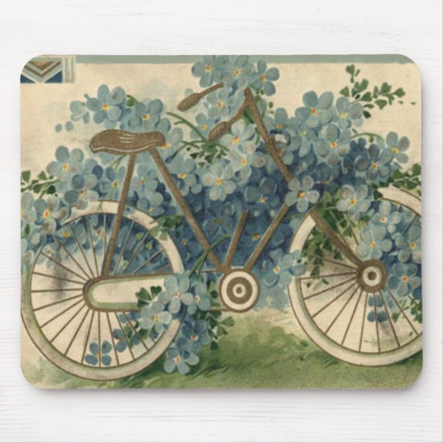 Mousepad Esqueça-me de não fazer Bicicleta Aniversário (Frente)