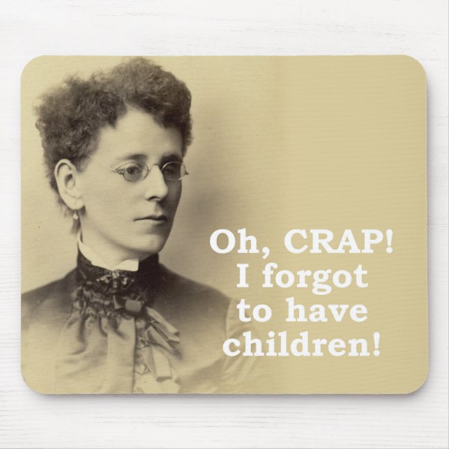 Mousepad Esqueci de ter filhos (Frente)