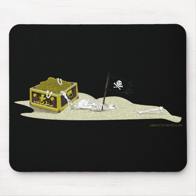 Mousepad Esqueleto da areia (Frente)