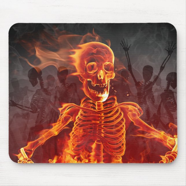 Mousepad Esqueleto de Queima (Frente)